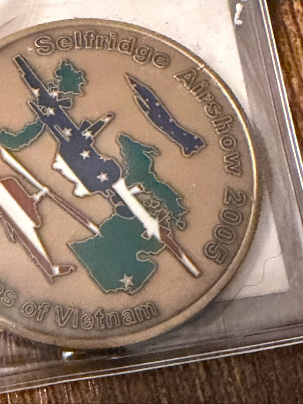 SilverTowne Selfridge Airshow 2005 Vietnam Veterans Military Challenge Coin